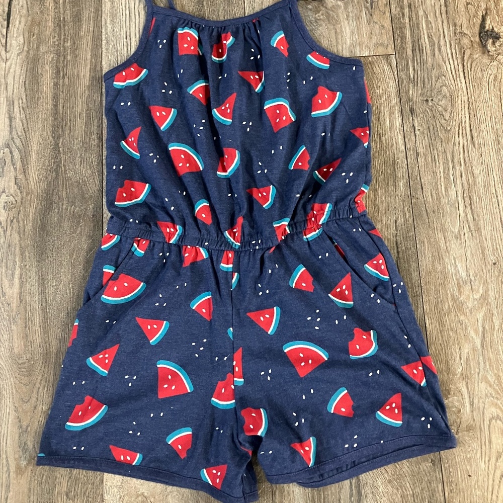 Blue romper cat and jack